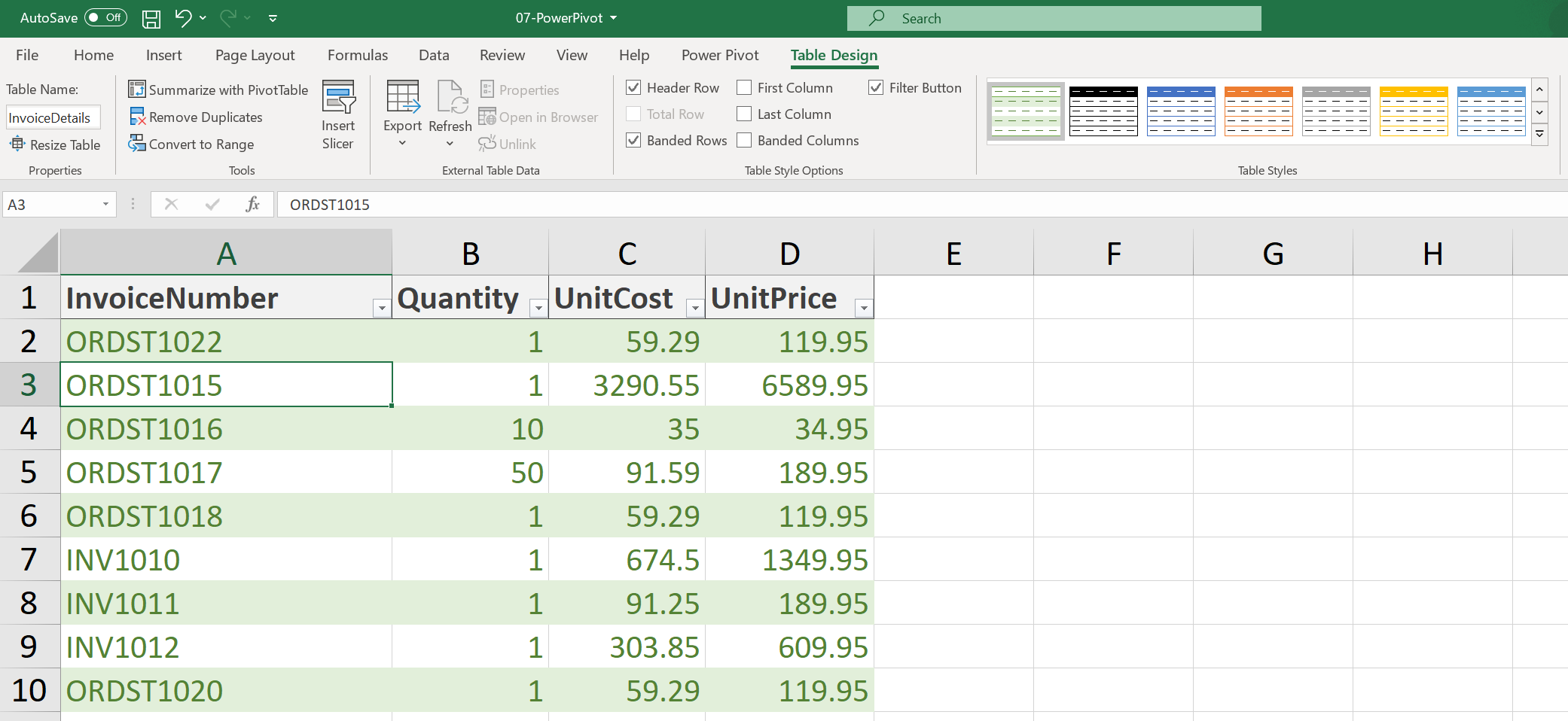 Power Pivot