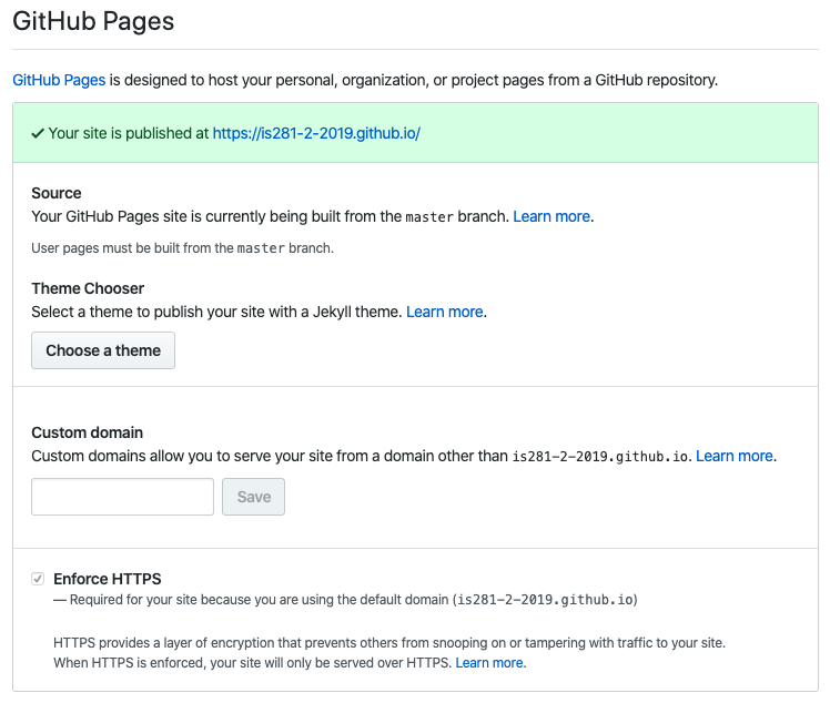 Github Pages